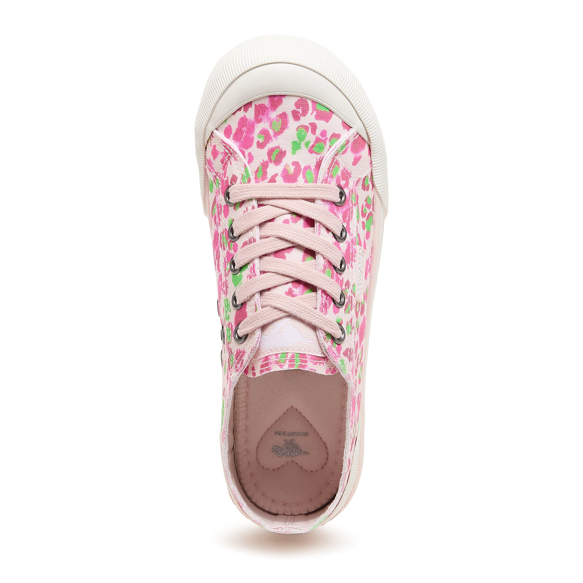 Jazzin Pink Animal Print Trainers