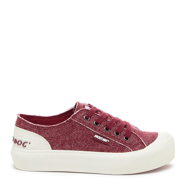 Rocket Dog Jazzin Plus Burgundy Trainers Rocket Dog UK