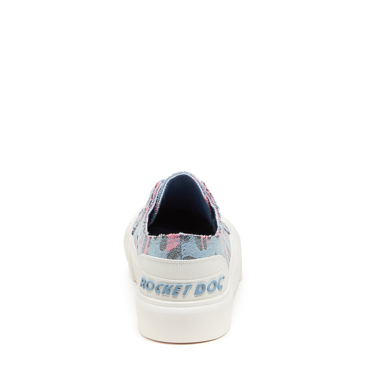 Jazzin Plus Light Blue Leopard Print Trainers