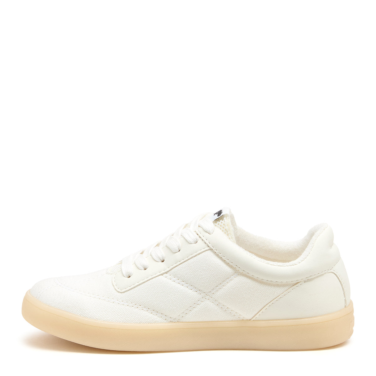 Kitty White Canvas Trainers
