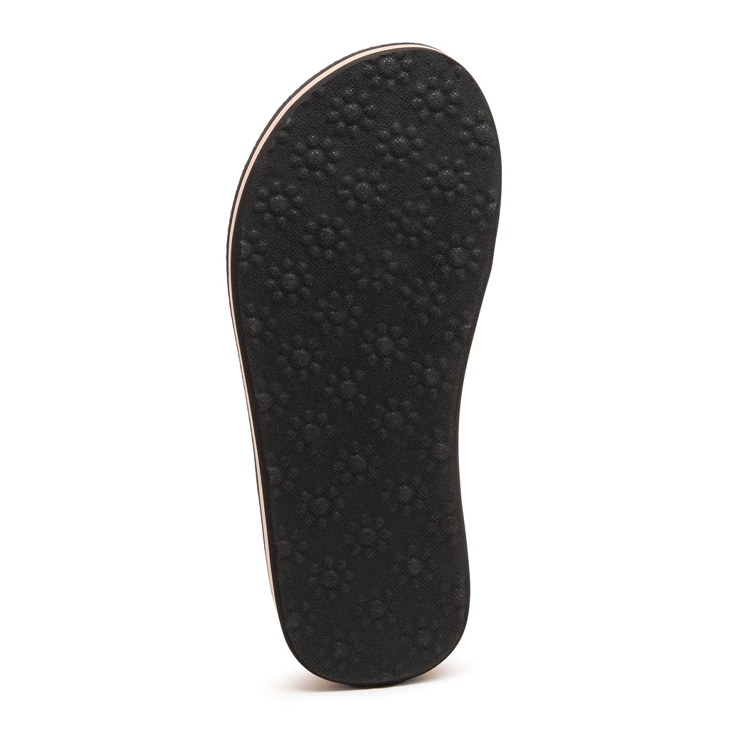 Monica Light Pink Leopard Print Flip-Flops