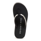 Monica Black Flip-Flops