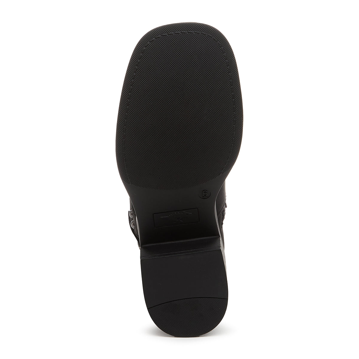 Nash Black Tall Biker Boots