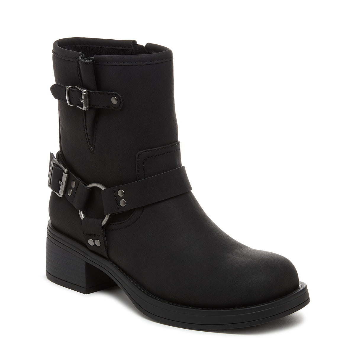 Nino Black Biker Boots