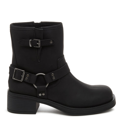 Nino Black Biker Boots