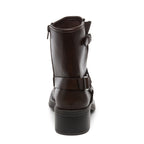 Nino Brown Biker Boots