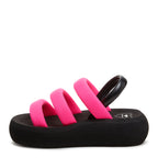 Smile Hot Pink Sandals