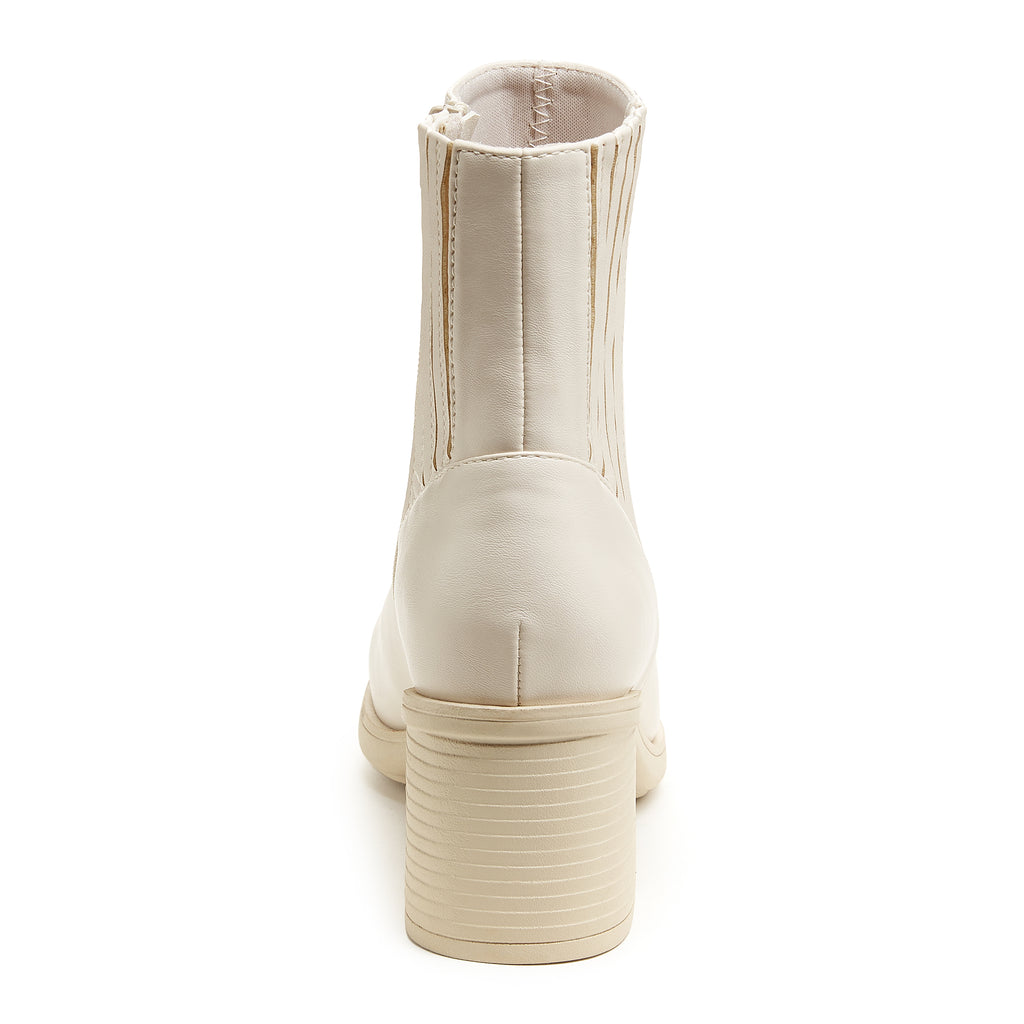 Sonora Bone Platform Chelsea Boots