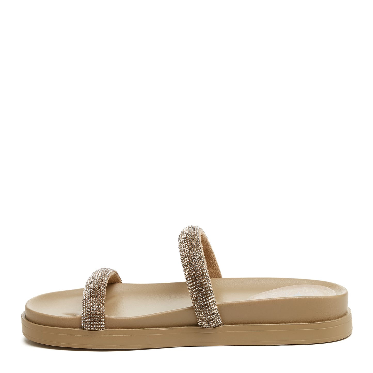 Sparkle Camel Slide Sandals