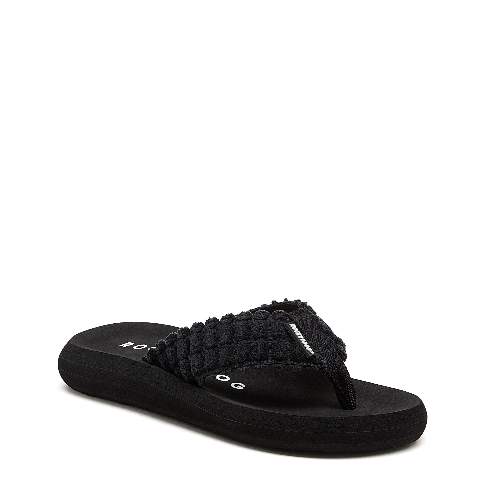 Spotlight Black Atom Flip Flops | Women's flip flop by Rocket Dog