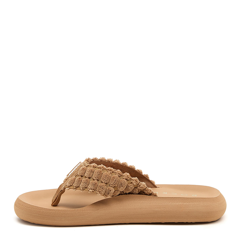 Spotlight Camel Atom Flip Flops | Comfortable women's flip flop | Rocket Dog