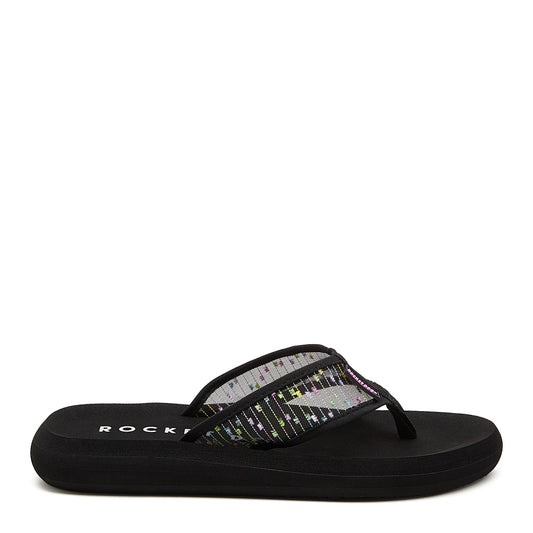 Rocket Dog Dames Adios Pierre Slippers Zwart Rocket Dog Dames Adios Pierre Slippers Zwart