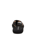 Spotlight Leopard Mesh Flip Flops | Black EVA sole | 1 inch platform | Rocket Dog