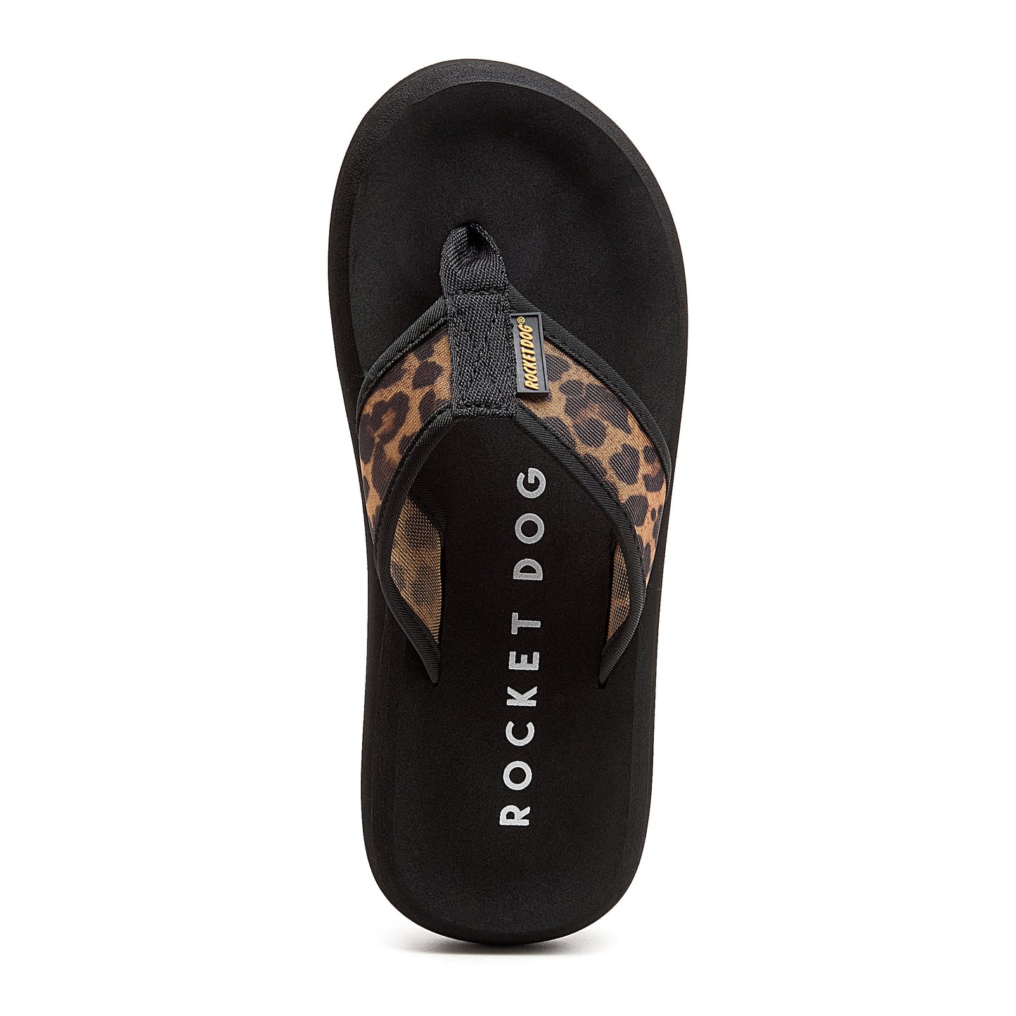 Spotlight Leopard Mesh Flip Flops | Comfort detail | Women's flip flop | Rocket Dog