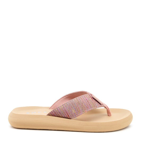 Rocket Dog Spotlight Pink Perry Stripe Flip Flop
