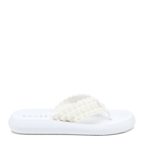 Spotlight White Cloud Flip-Flops