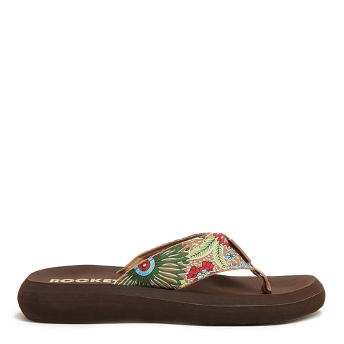 Spotlight Palm Garden Flip-Flops