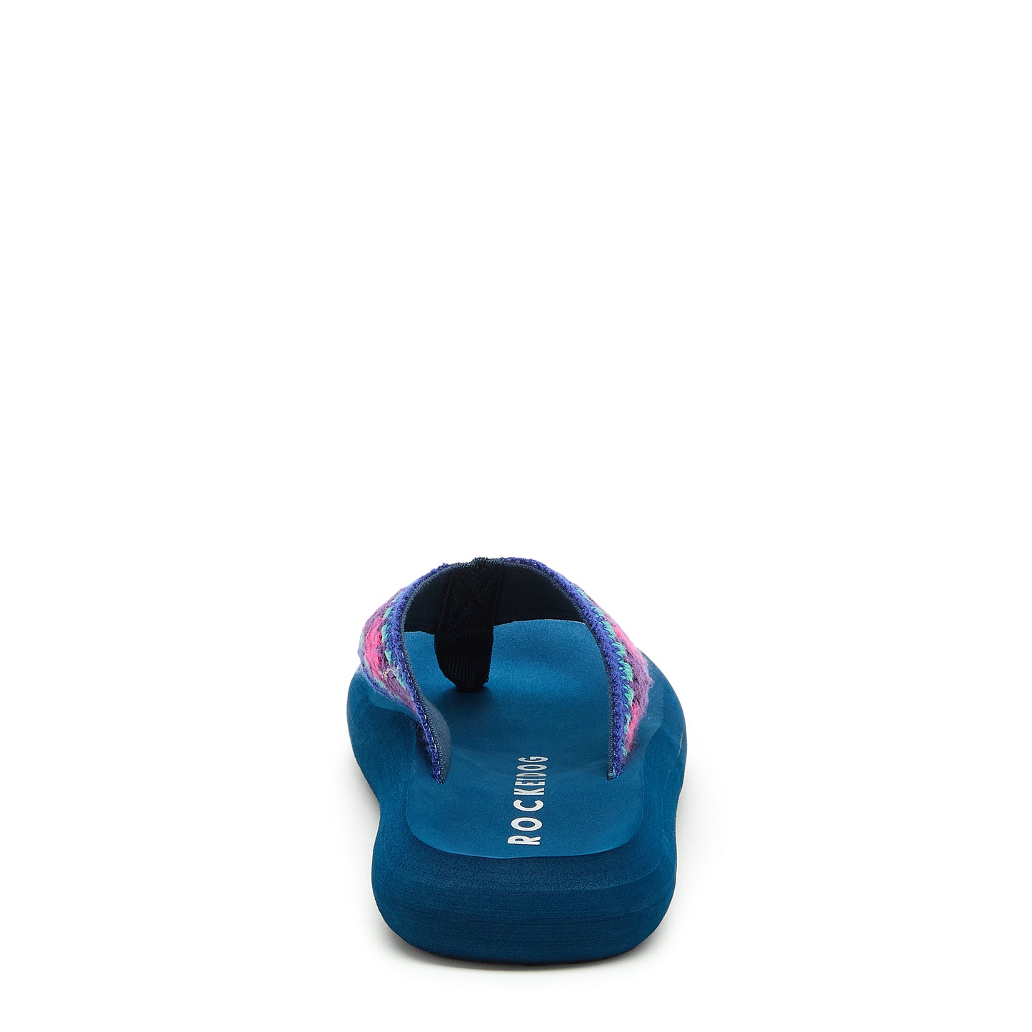 Spotlight Embroidered Purple Flip-Flops