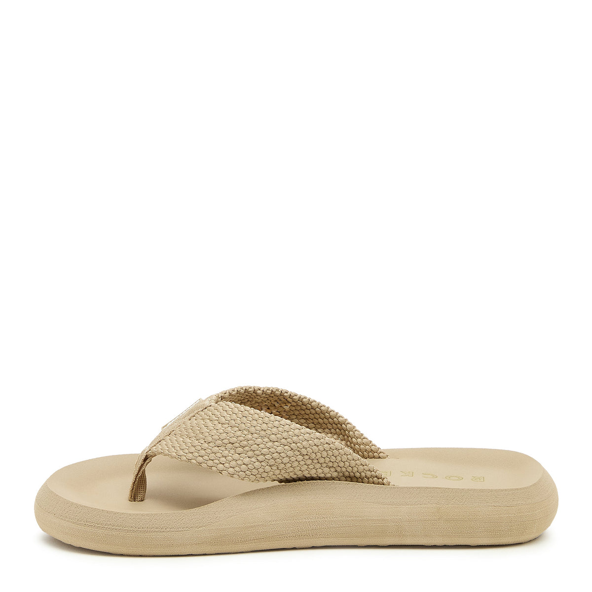 Rocket Dog Sunset Taupe Webbing Women’s Flip-Flops