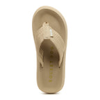 Rocket Dog Sunset Taupe Webbing Women’s Flip-Flops