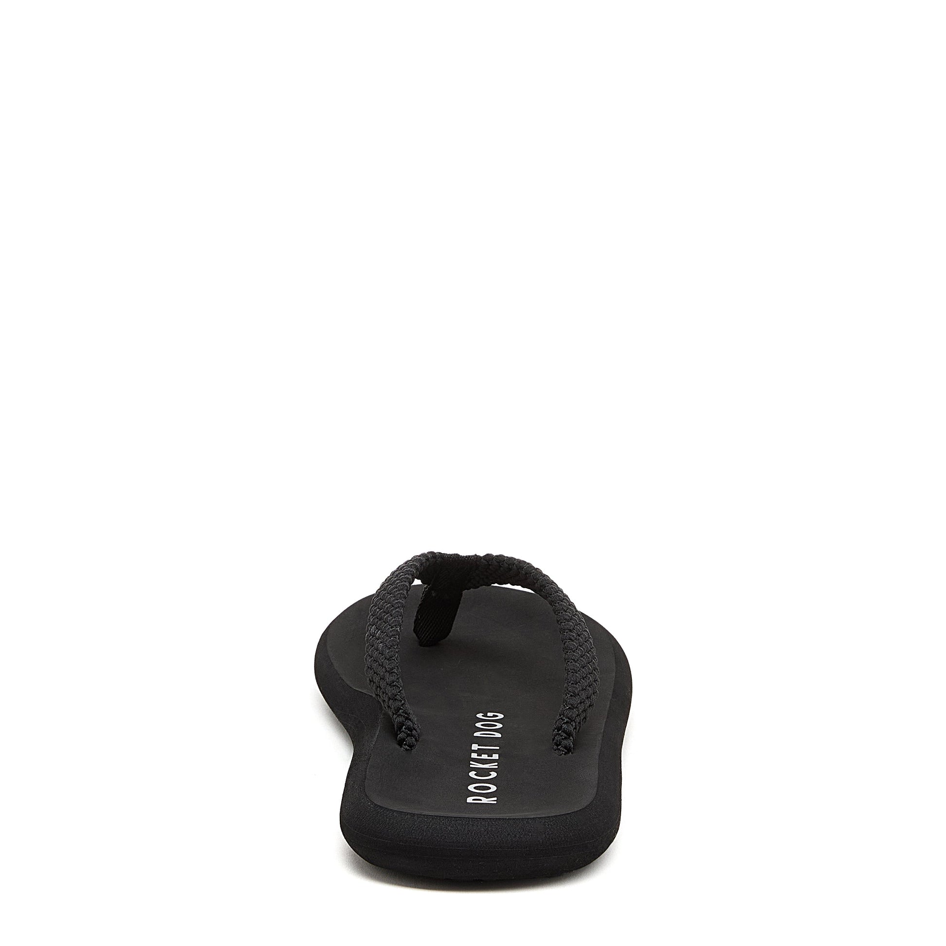 Sunset Slim Black Flip Flops | Black EVA sole | Women's flip flop | Rocket Dog