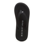 Sunset Slim Black Flip Flops | Comfort detail | Women's flip flop | Rocket Dog