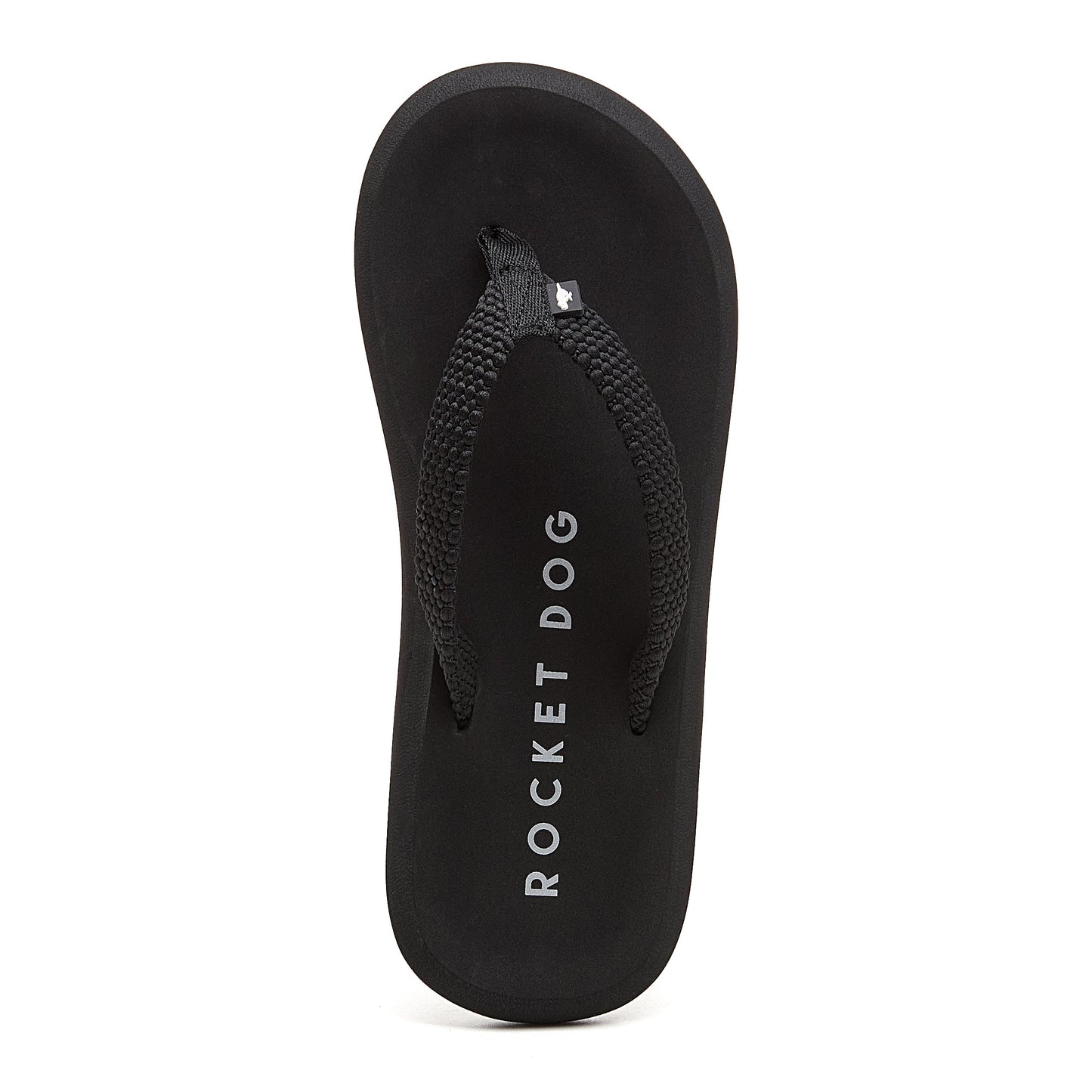 Sunset Slim Black Flip Flops | Comfort detail | Women's flip flop | Rocket Dog