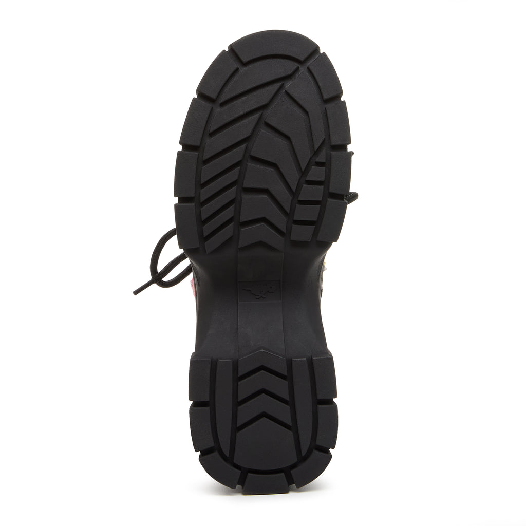 Tiger Black Chunky Boots