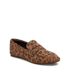 Trixie Tan Leopard Print Loafers