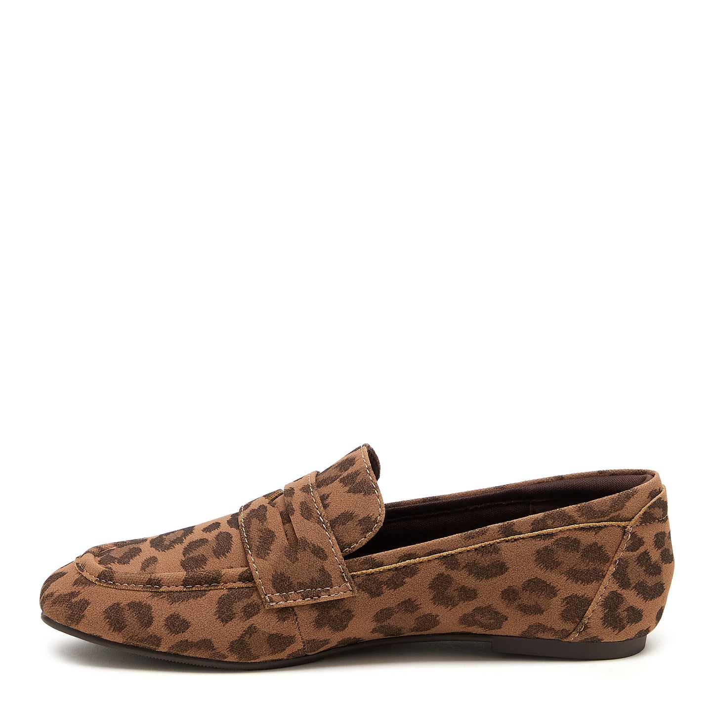 Trixie Tan Leopard Print Loafers