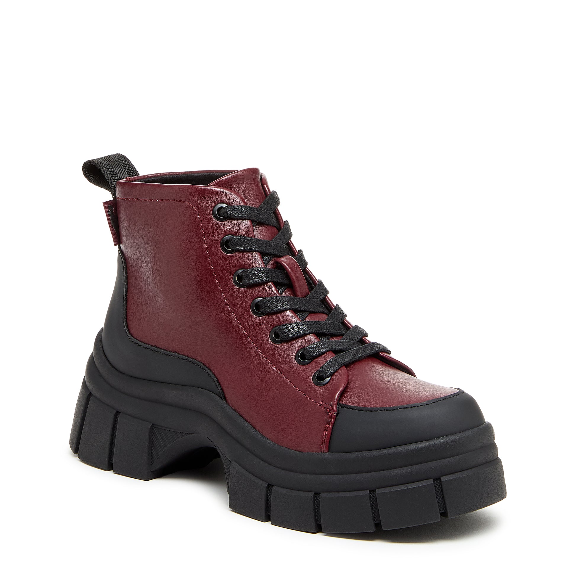 Rocket Dog Trusty Burgundy Chunky Boots