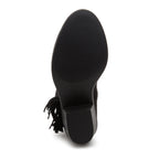 Yankee Black Tassel Cowboy Boots