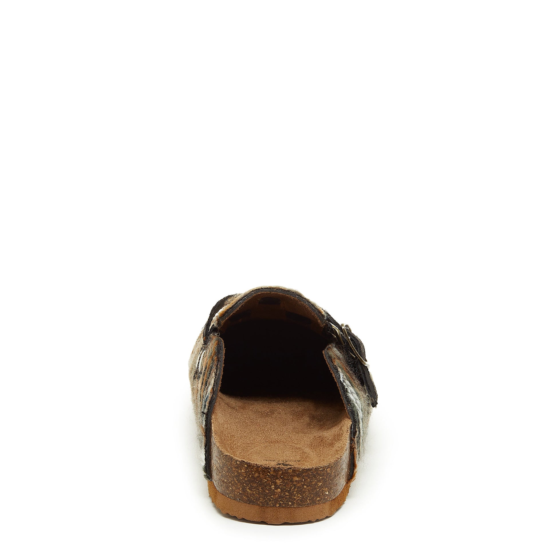 Abel Brown Stripe Clogs