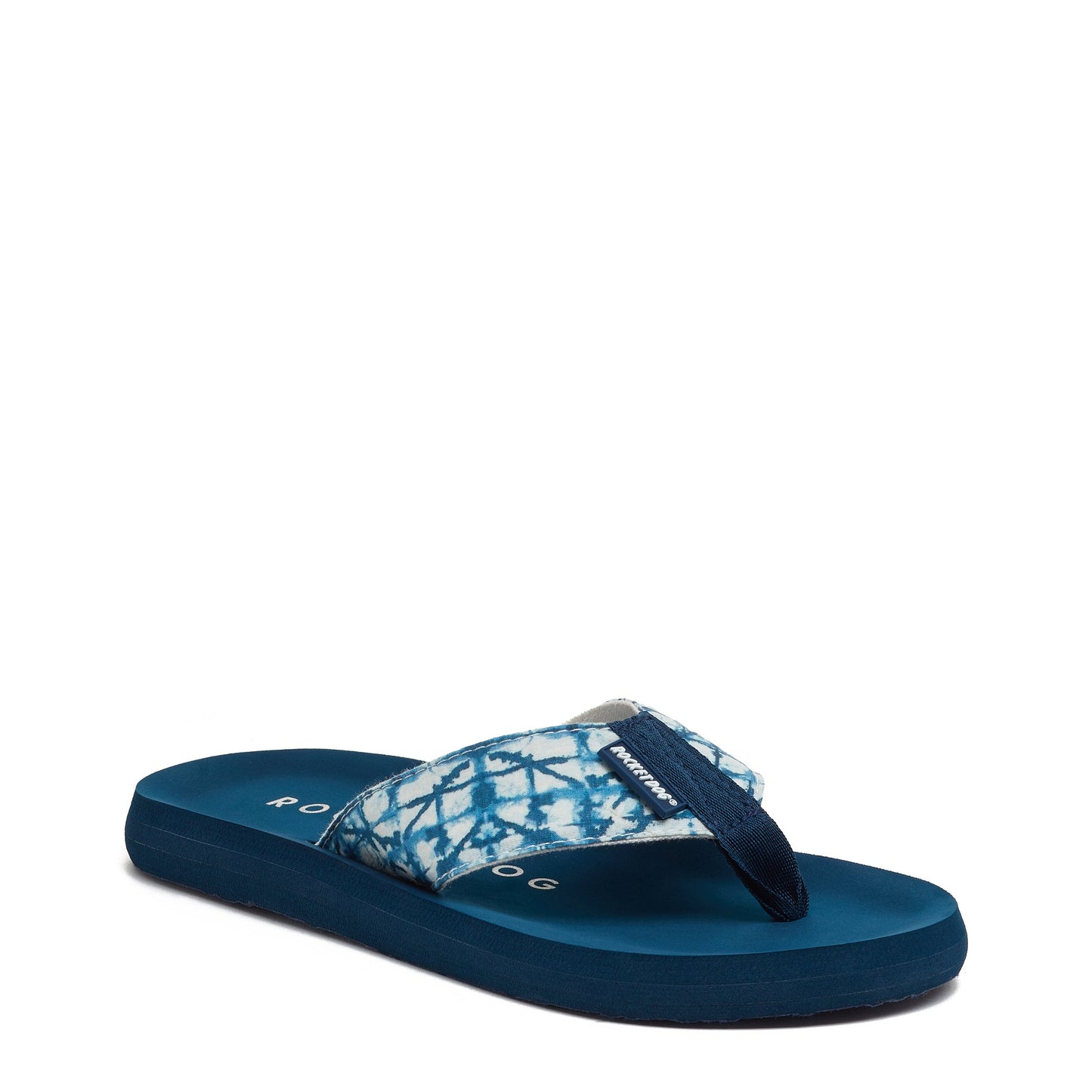 Adios Blue Tie-dye Flip-Flops
