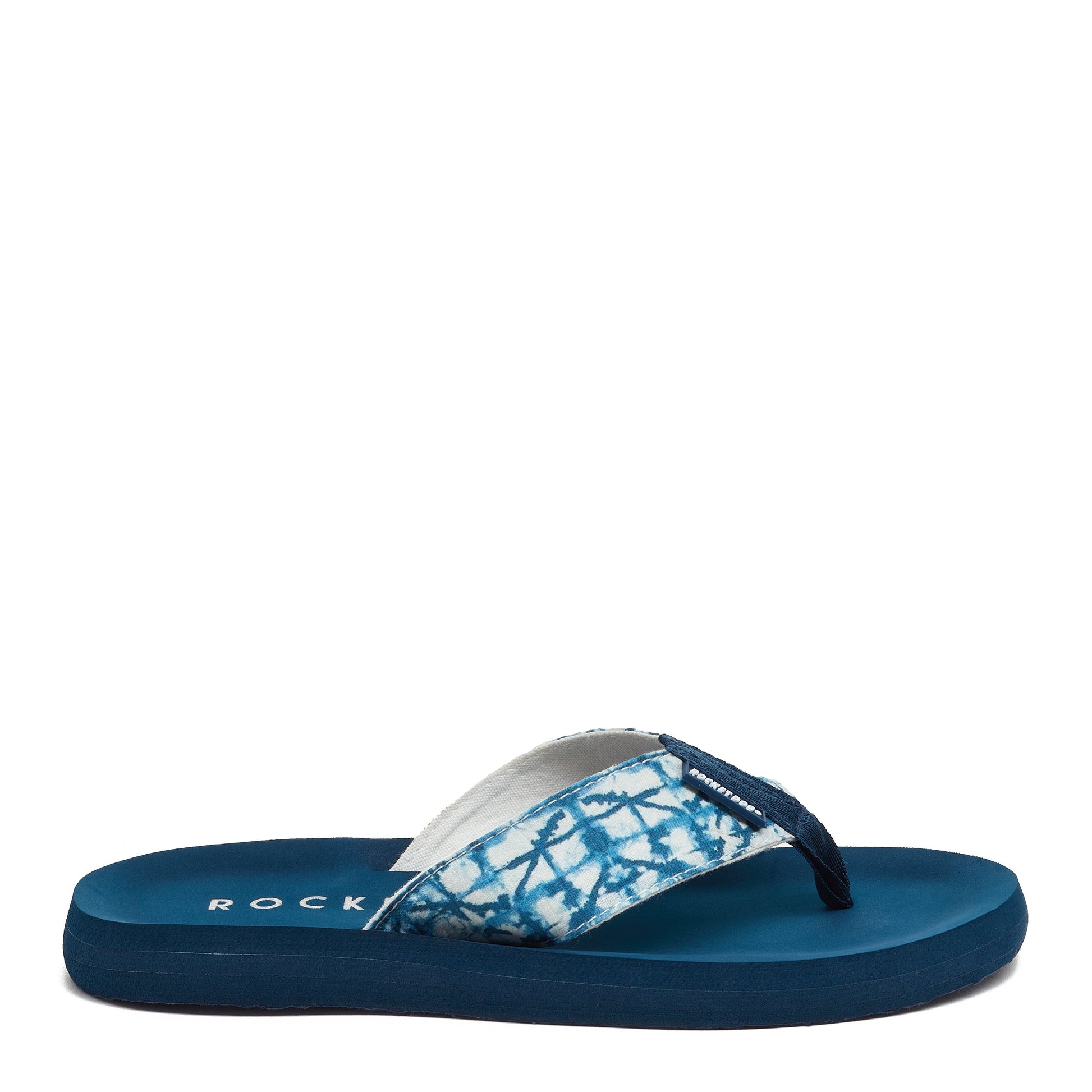 Adios Blue Tie-dye Flip-Flops