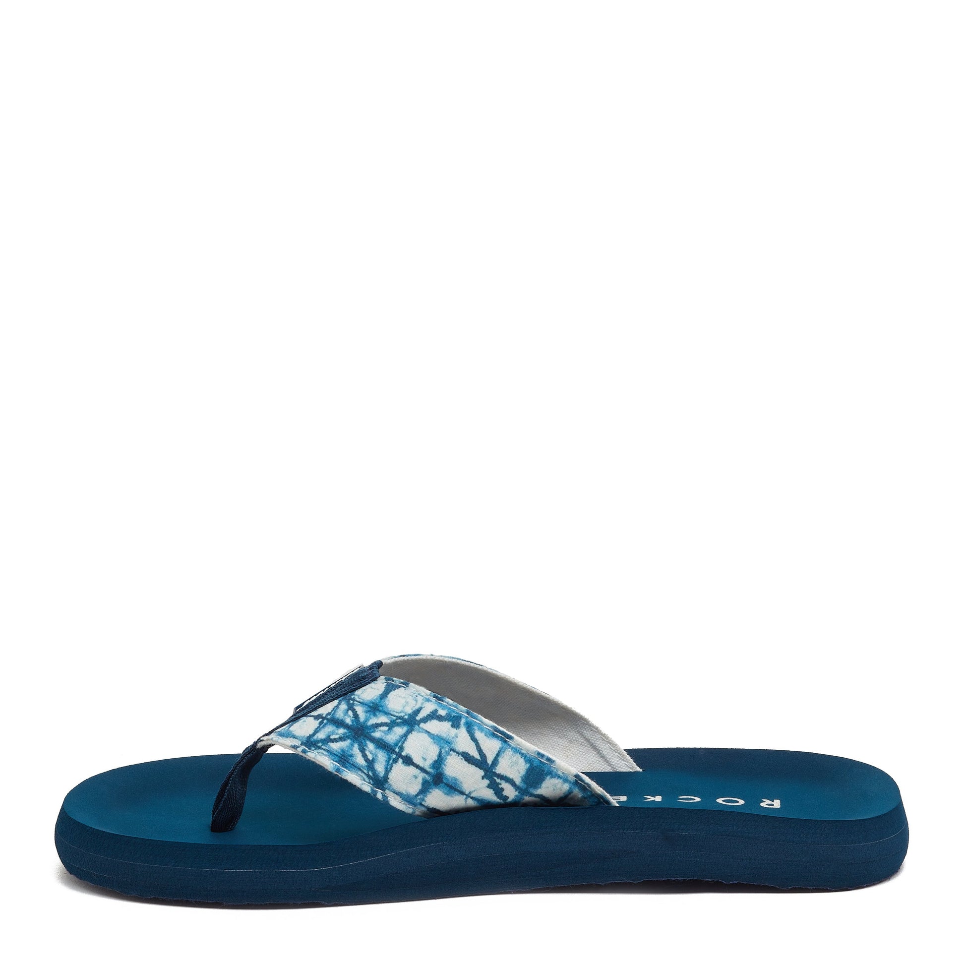 Adios Blue Tie-dye Flip-Flops