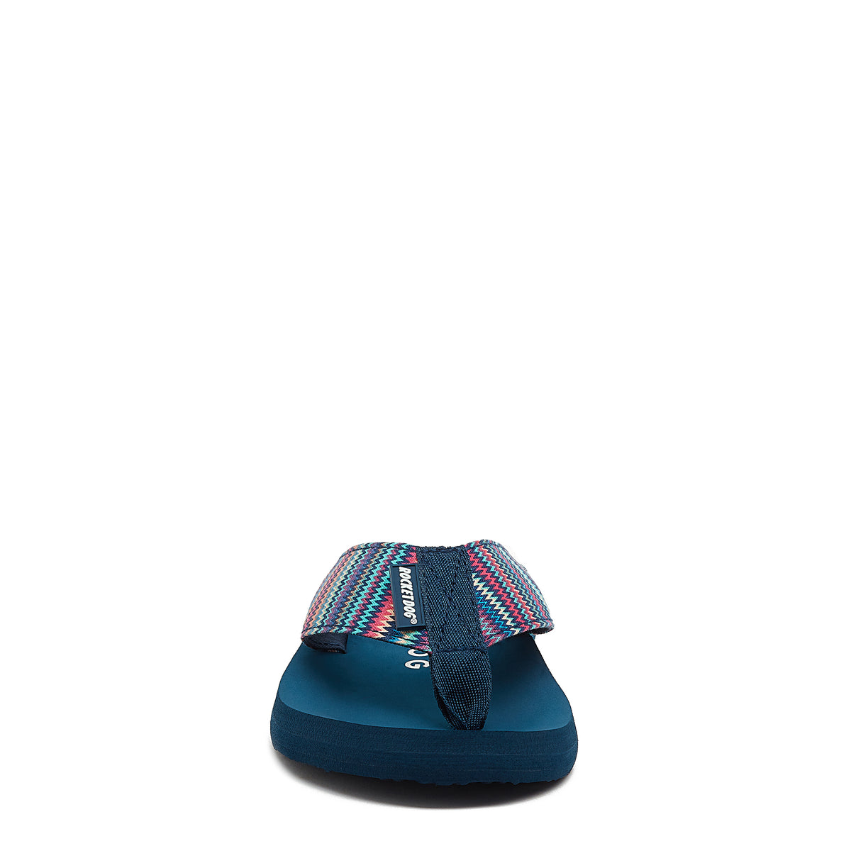 Rocket Dog | Adios Blue Zig Zag Flip Flops