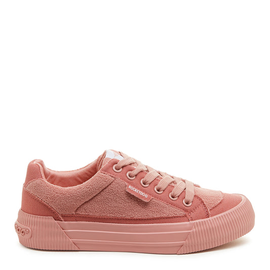 Cheery Rose Shearling Trainers