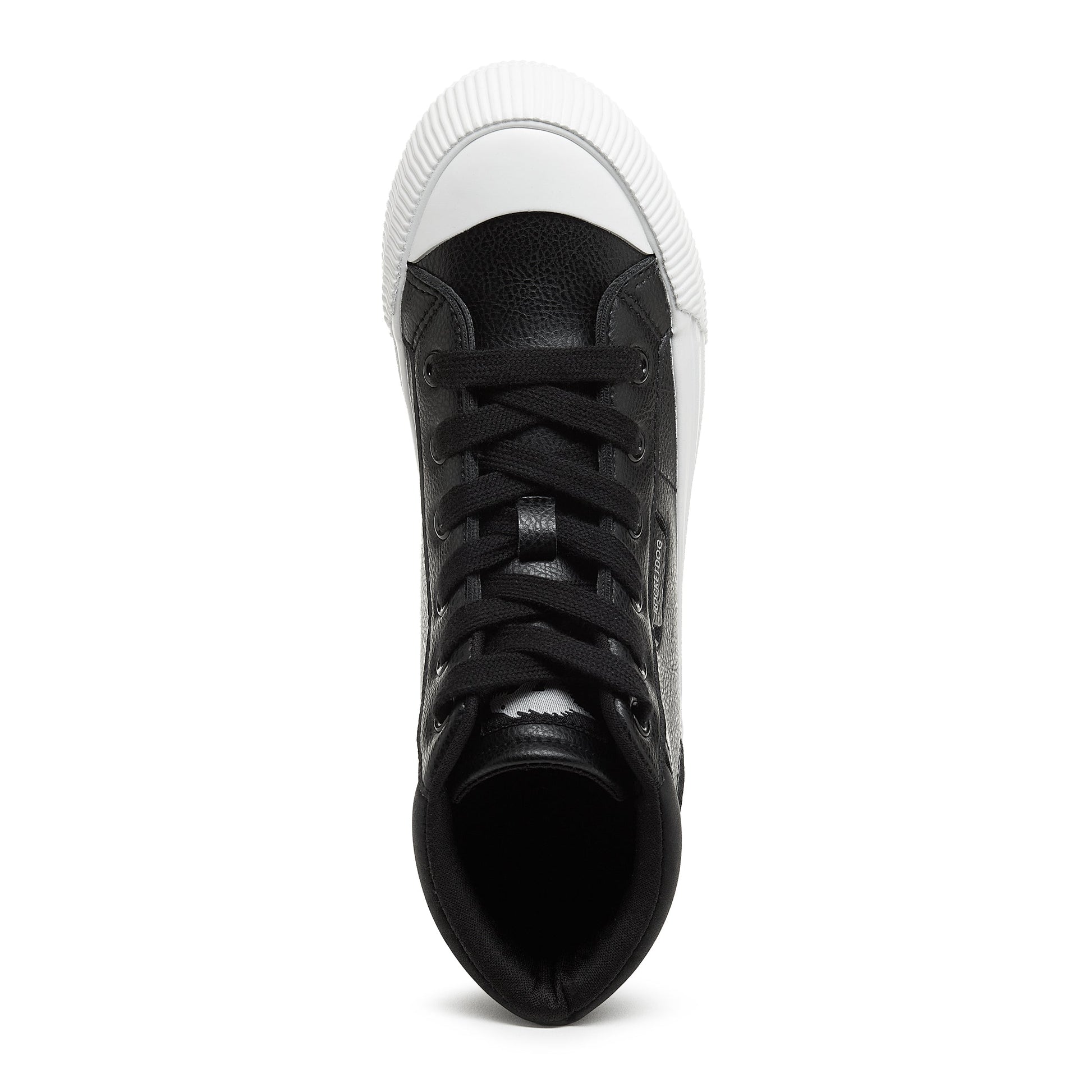 Cheery Black High Top Trainer