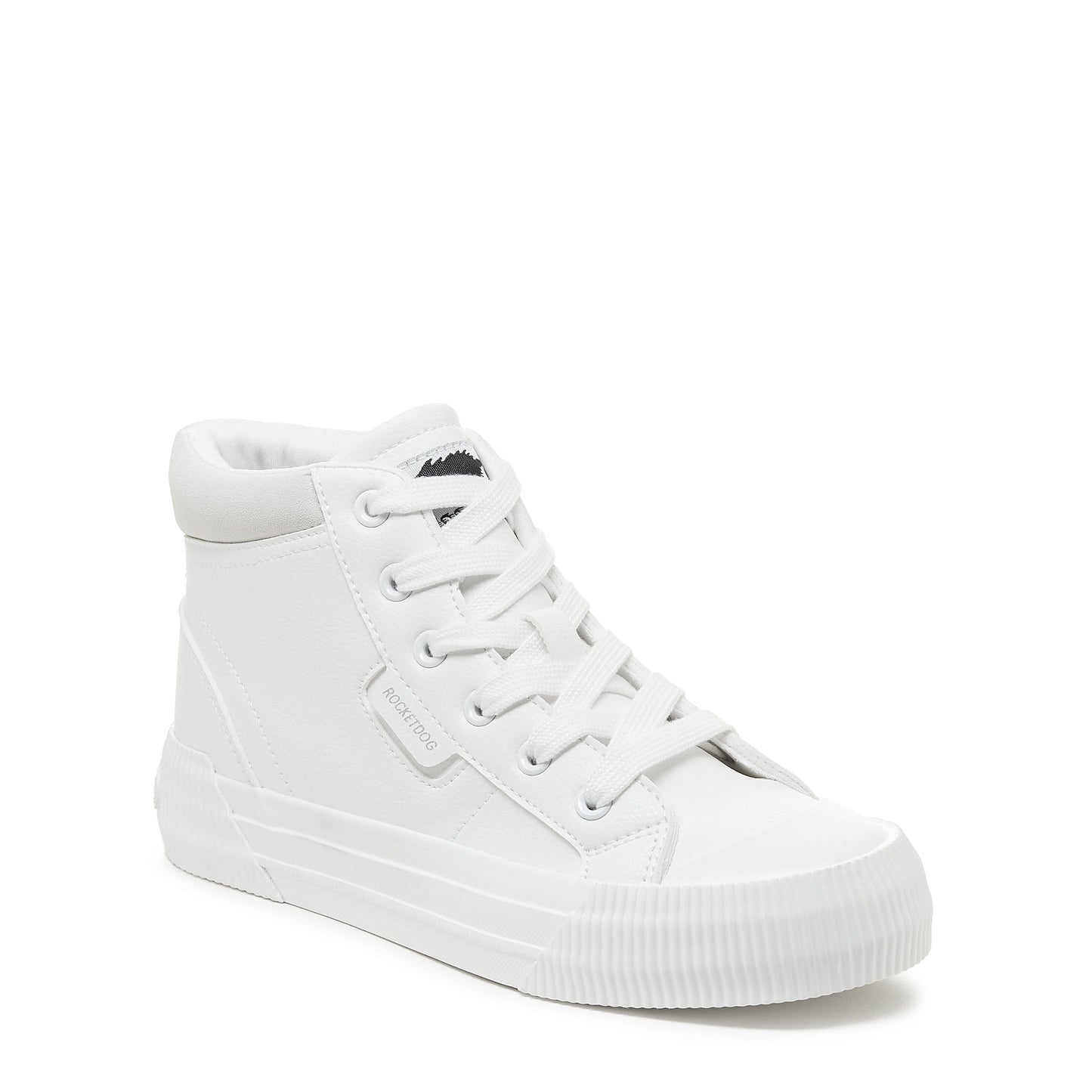 Cheery White High Top Trainer