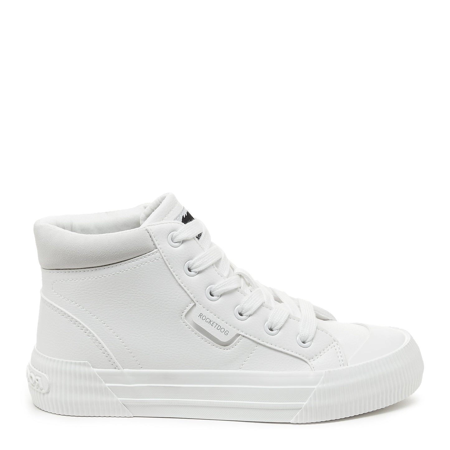 Cheery White High Top Trainer