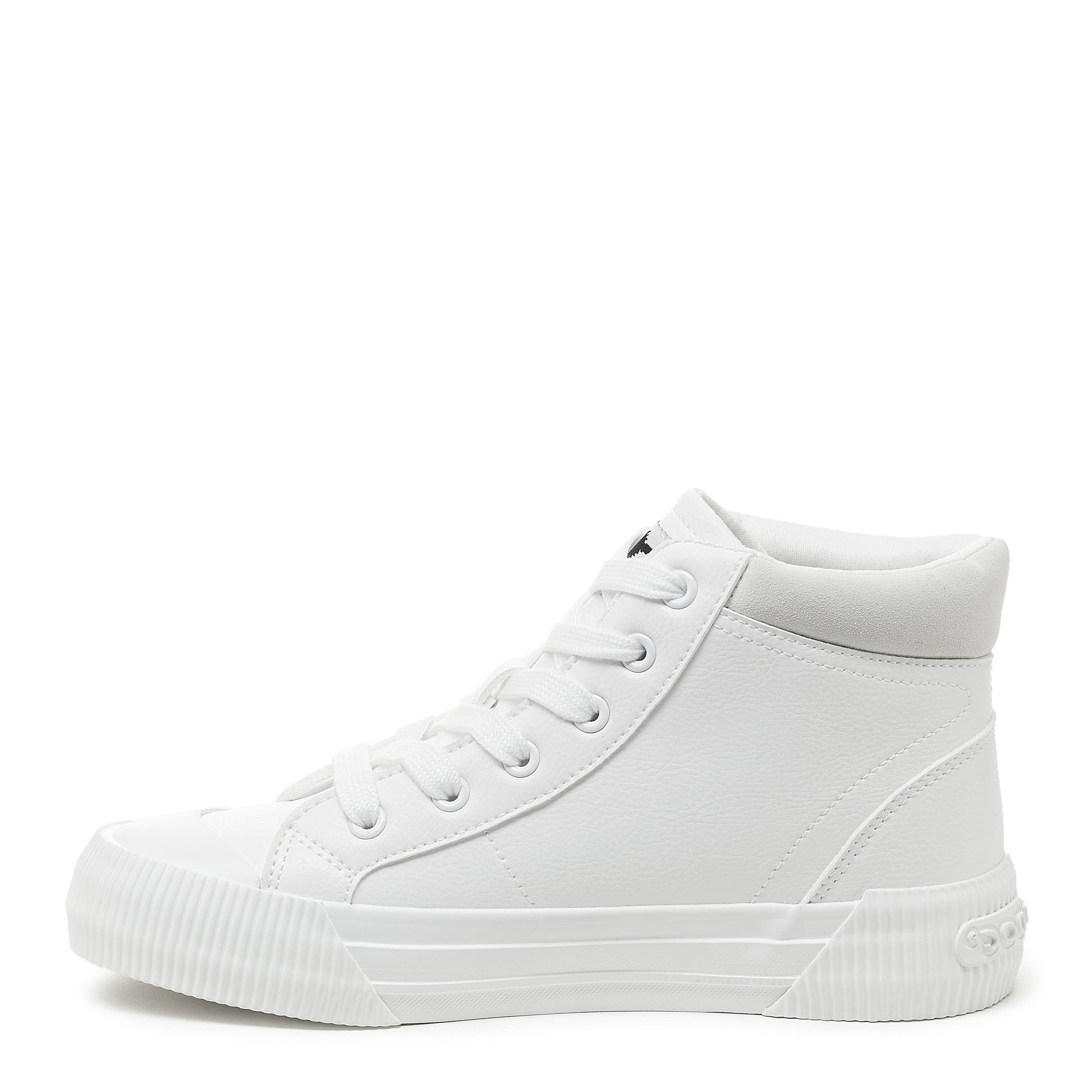 Cheery White High Top Trainer