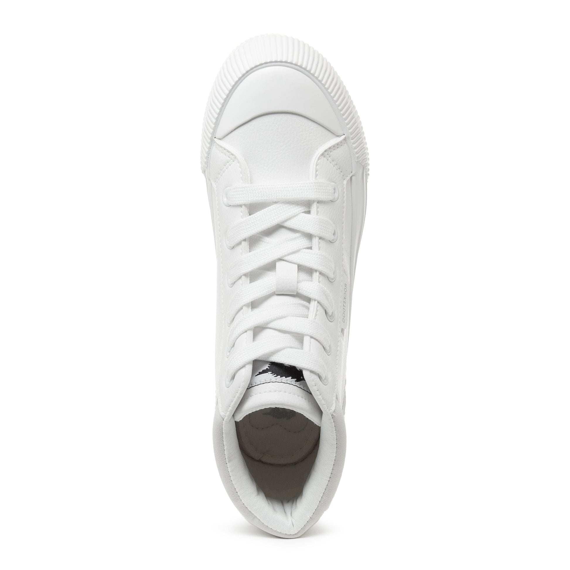 Cheery White High Top Trainer