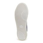 Cheery Navy Trainers sole view showing the white patterned tread