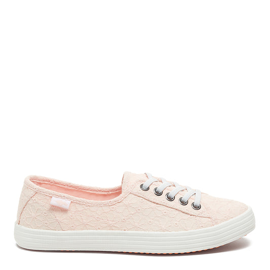 Rocket Dog | Chow Chow Baby Pink Elsie Eyelet Trainers