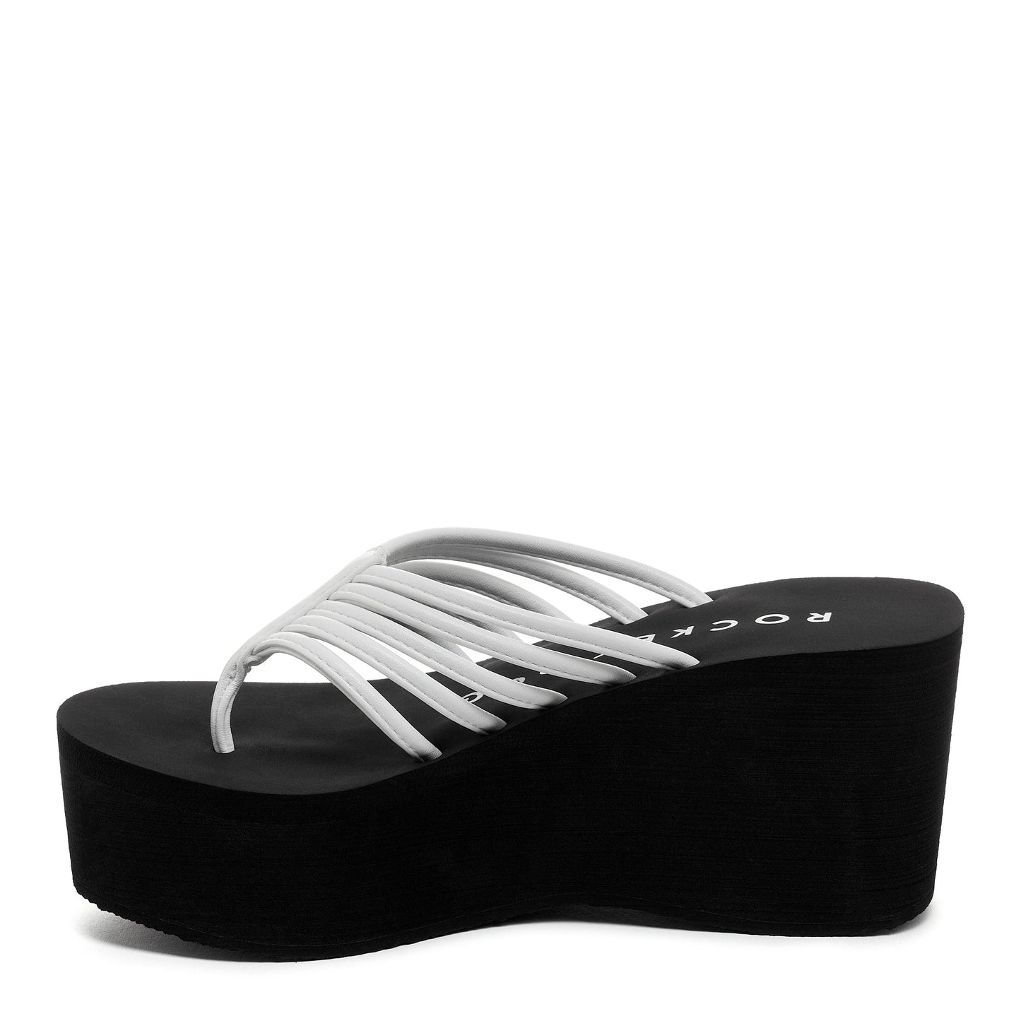 Crush White Platform Flip-Flops