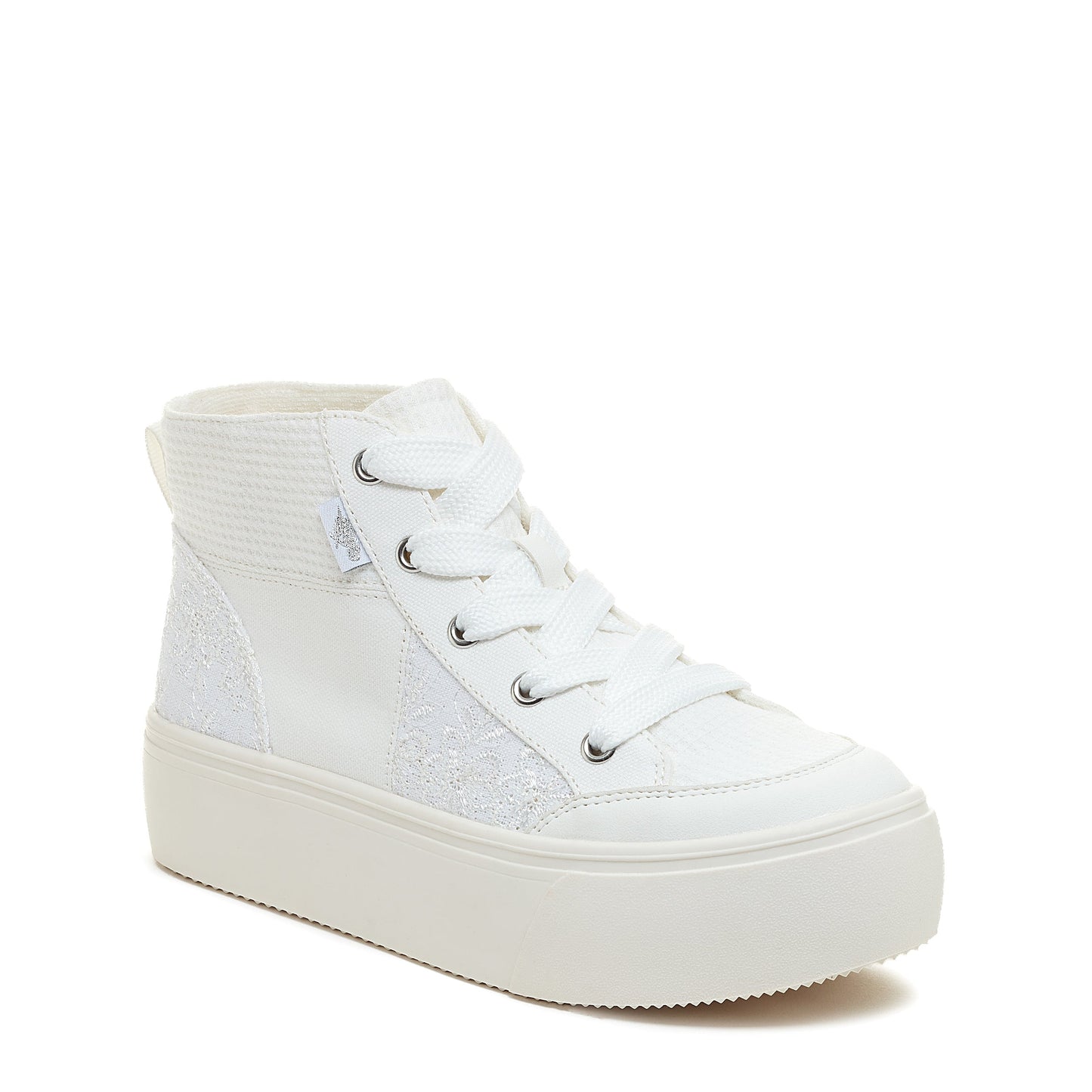 Flair White Chunky Sole Trainers