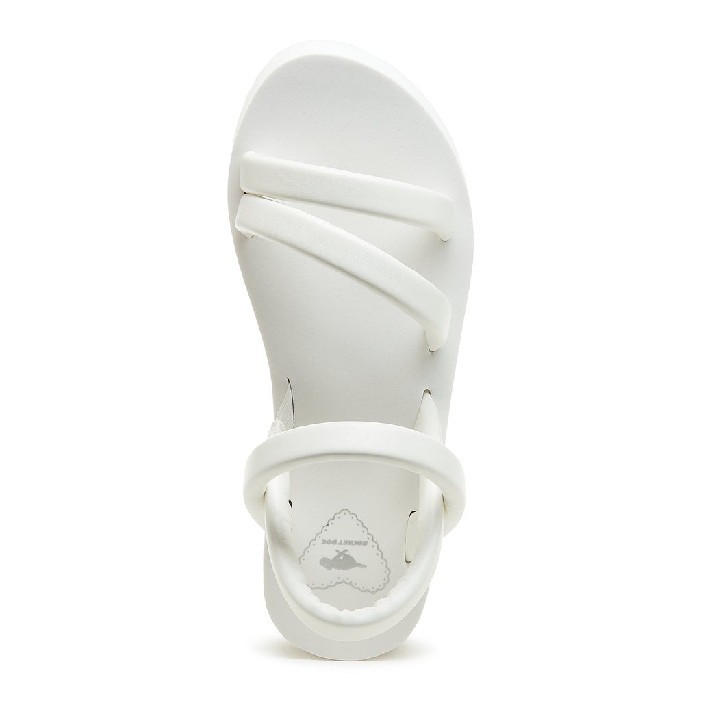 Haven White Platform Sandals