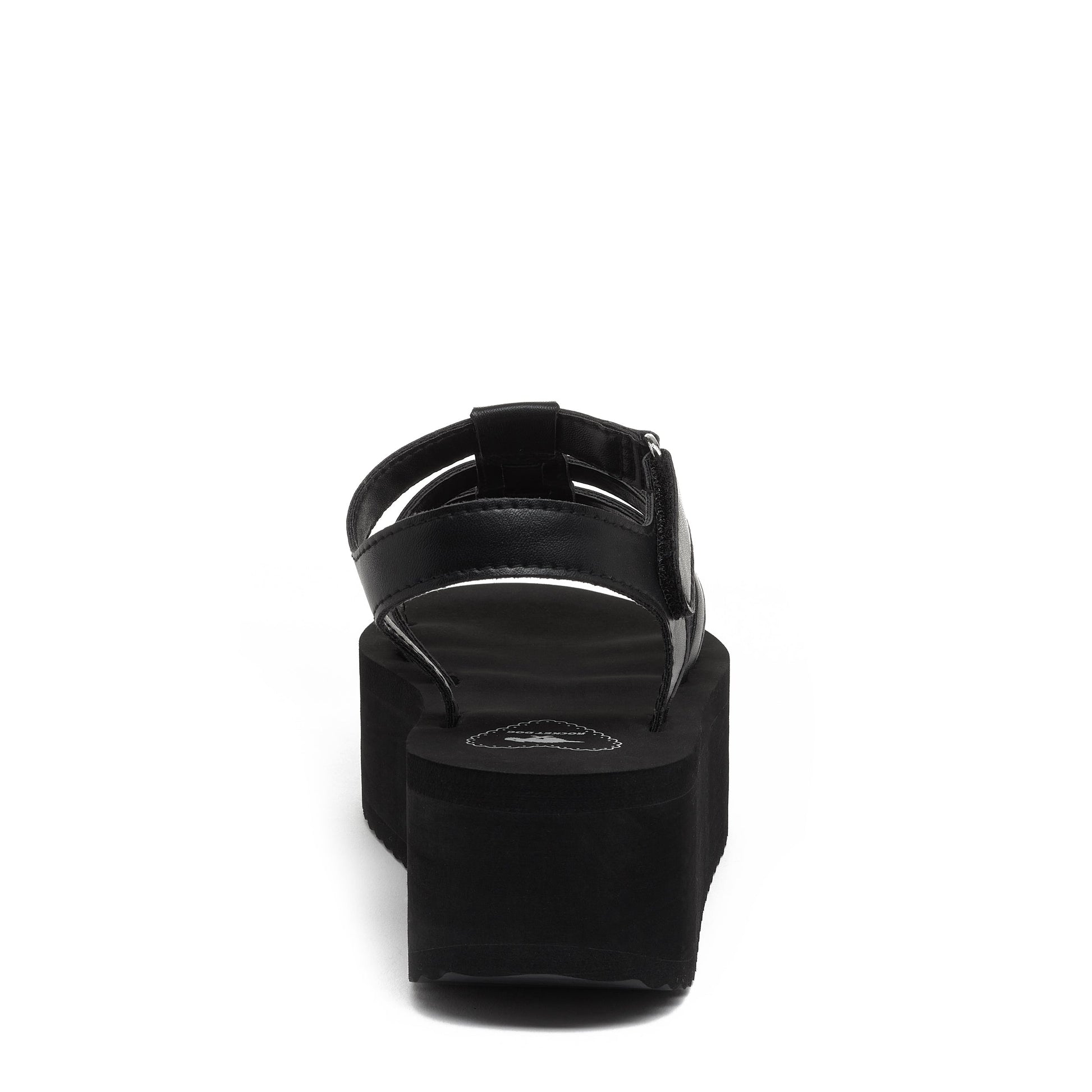 Helio Black Platform Sandals