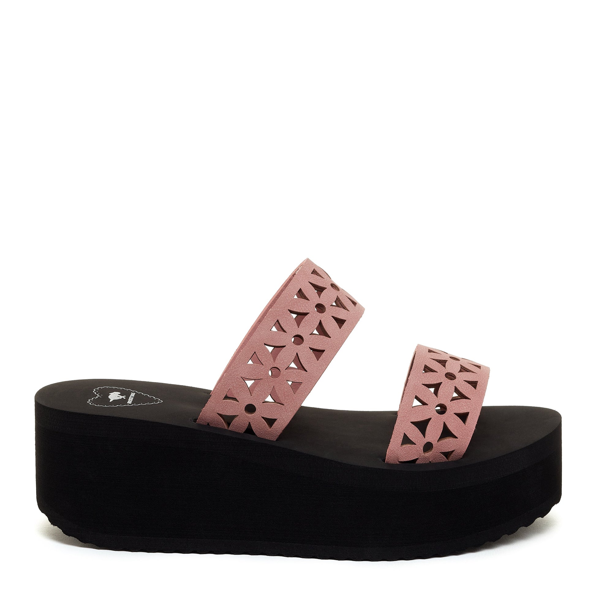 Hippy Pink Platform Sandals